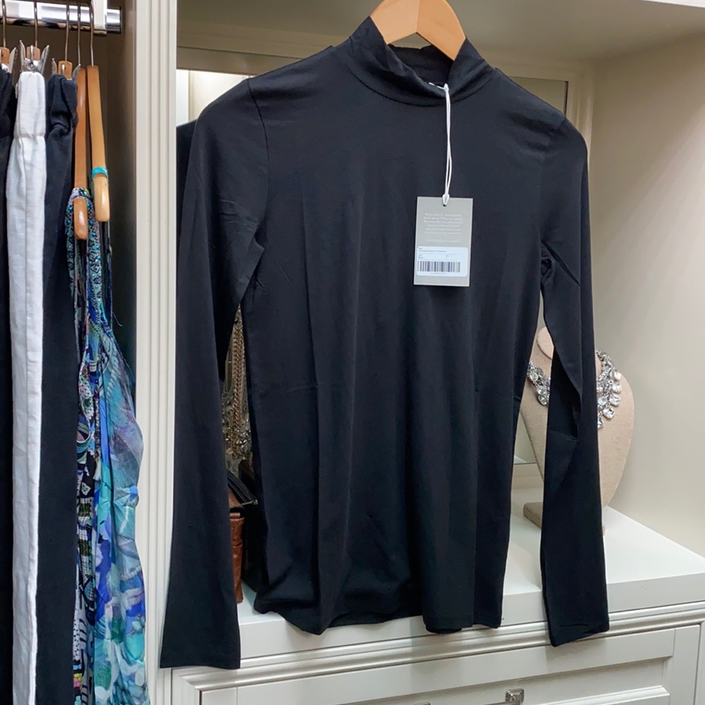 Black turtleneck